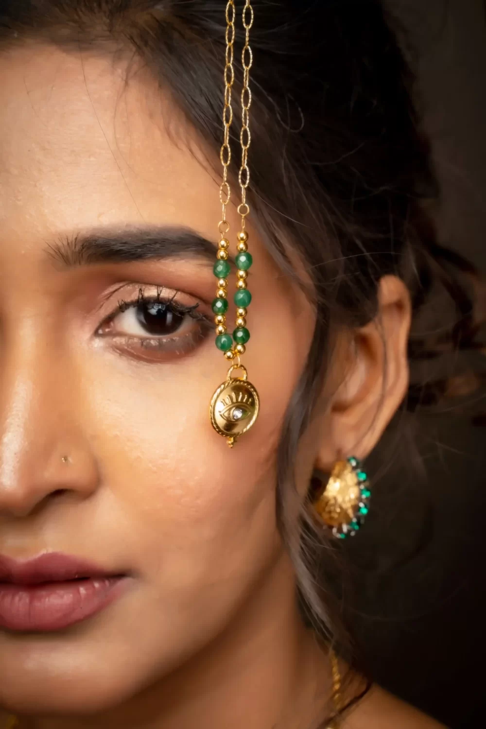 Smara Evil eye beaded Necklace